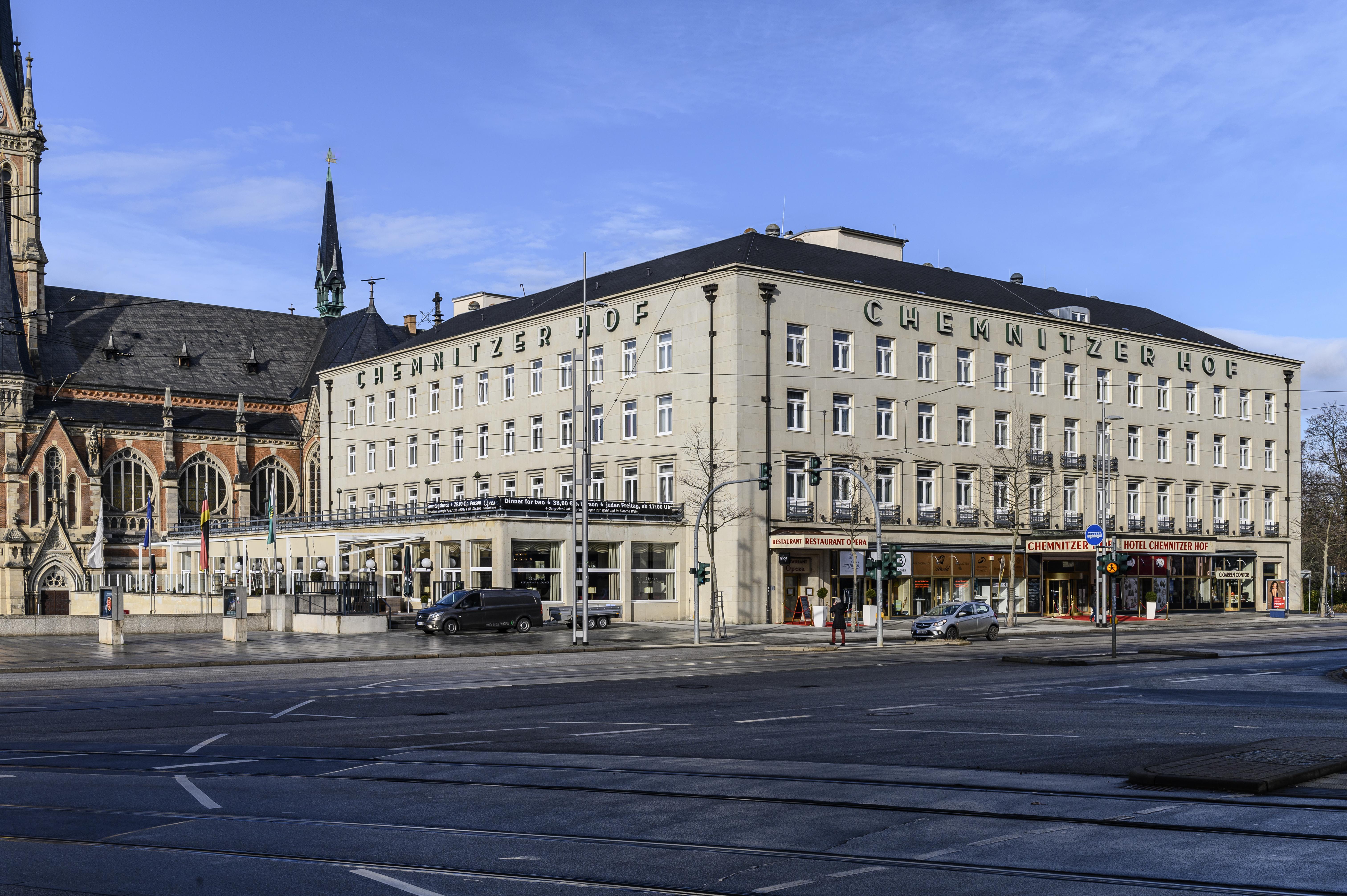 Hotel Chemnitzer Hof エクステリア 写真