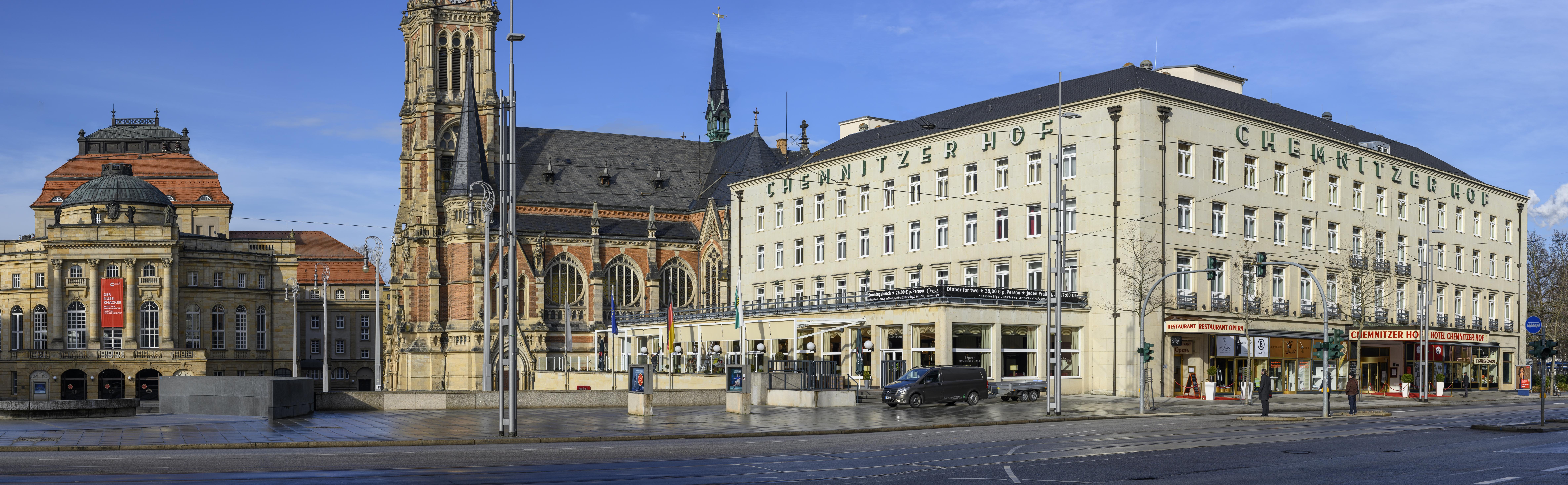 Hotel Chemnitzer Hof エクステリア 写真